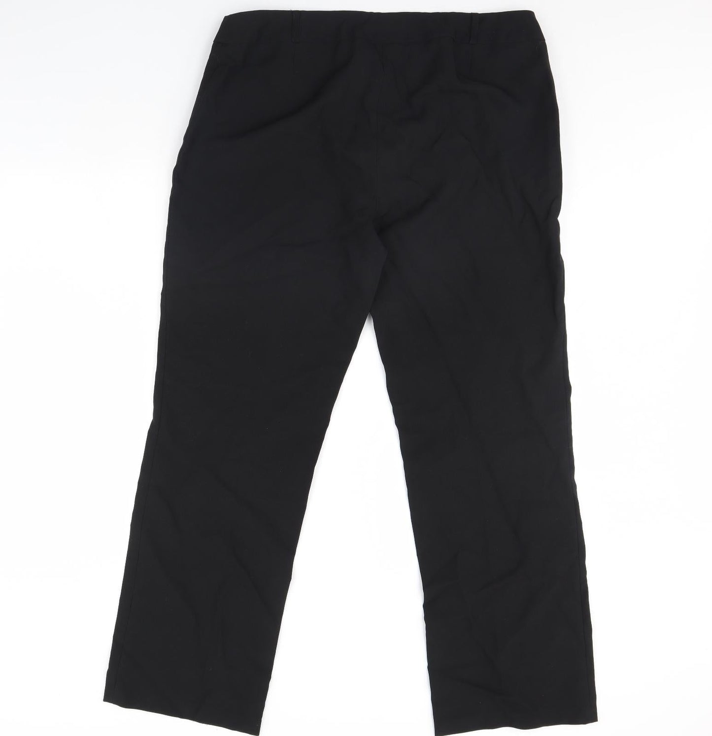 Dorothy Perkins Womens Black   Dress Pants Trousers Size 18 L31 in