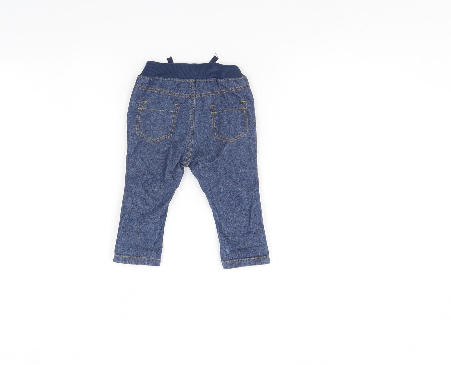 George Baby Blue  Denim Capri Jeans Size 3-6 Months
