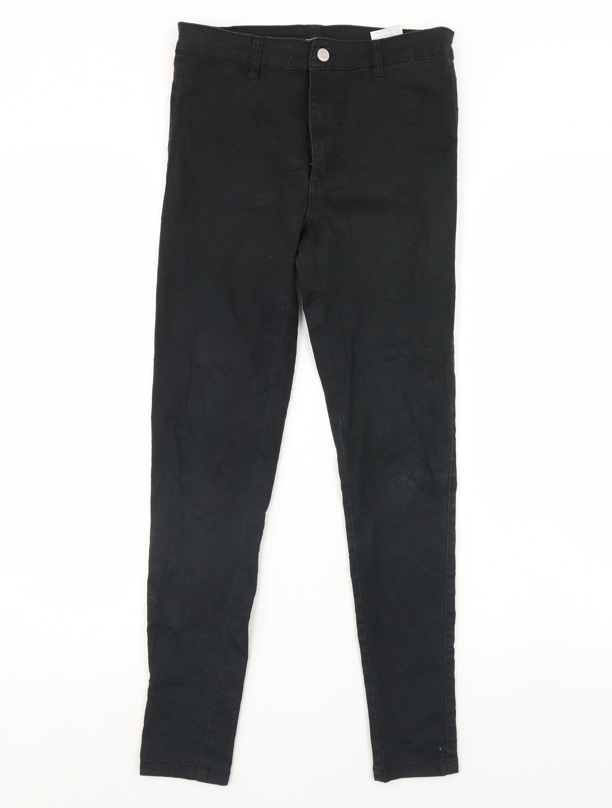 Diverse Womens Black  Denim Skinny Jeans Size 10 L29 in