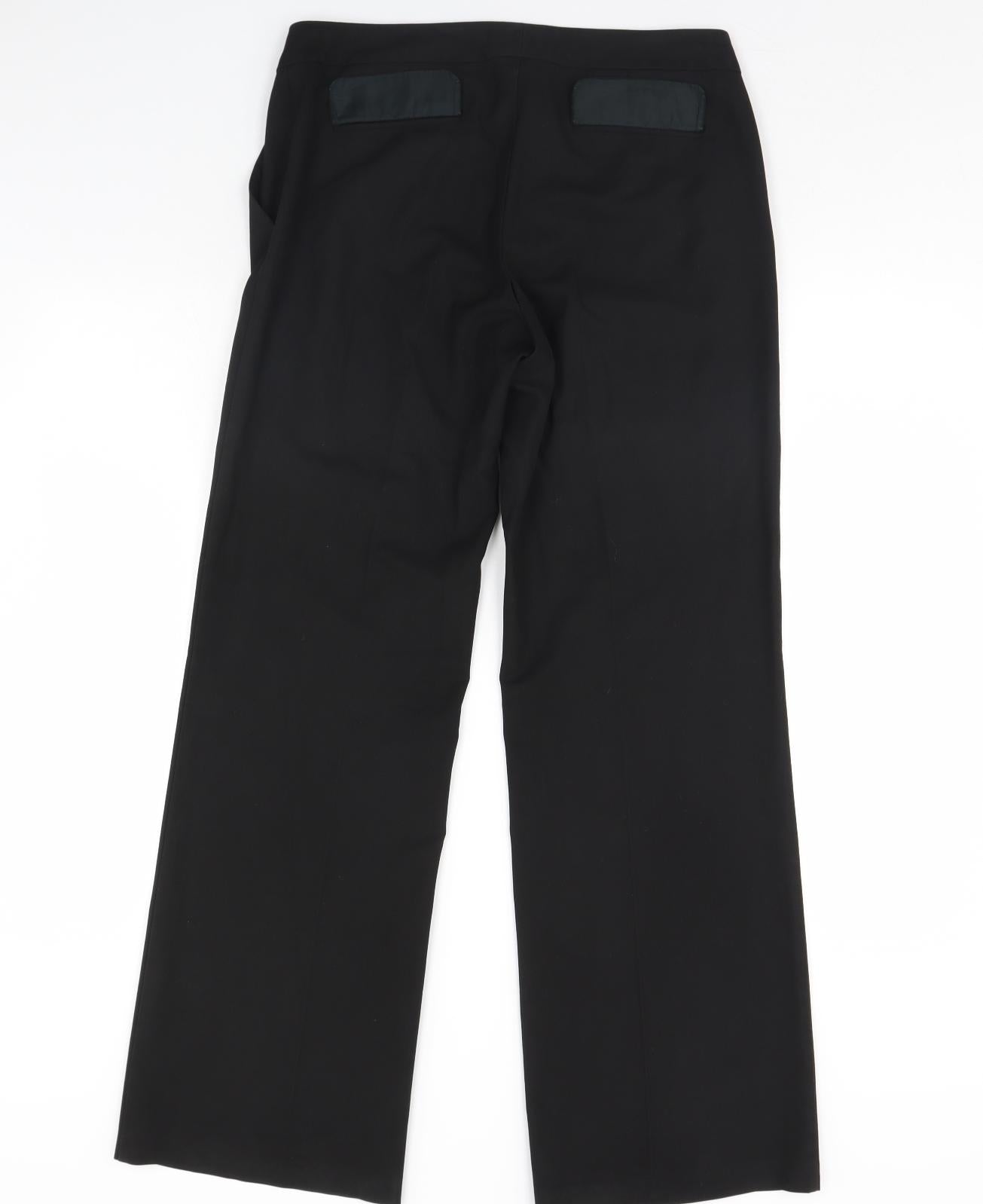 Warehouse Womens Black   Dress Pants Trousers Size 12 L30.5 in