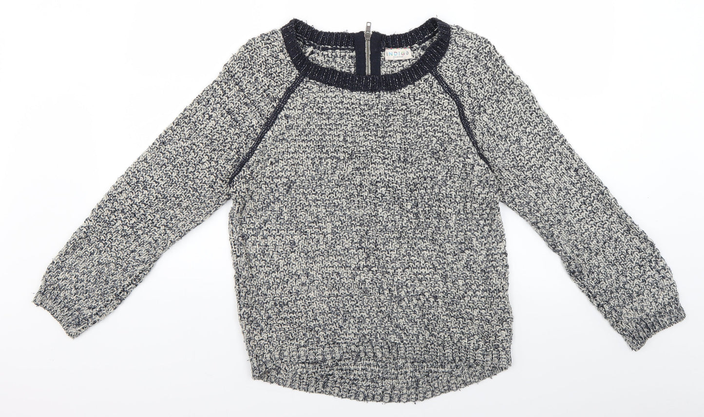 Marks & Spencer Womens Multicoloured  Knit Pullover Jumper Size 8