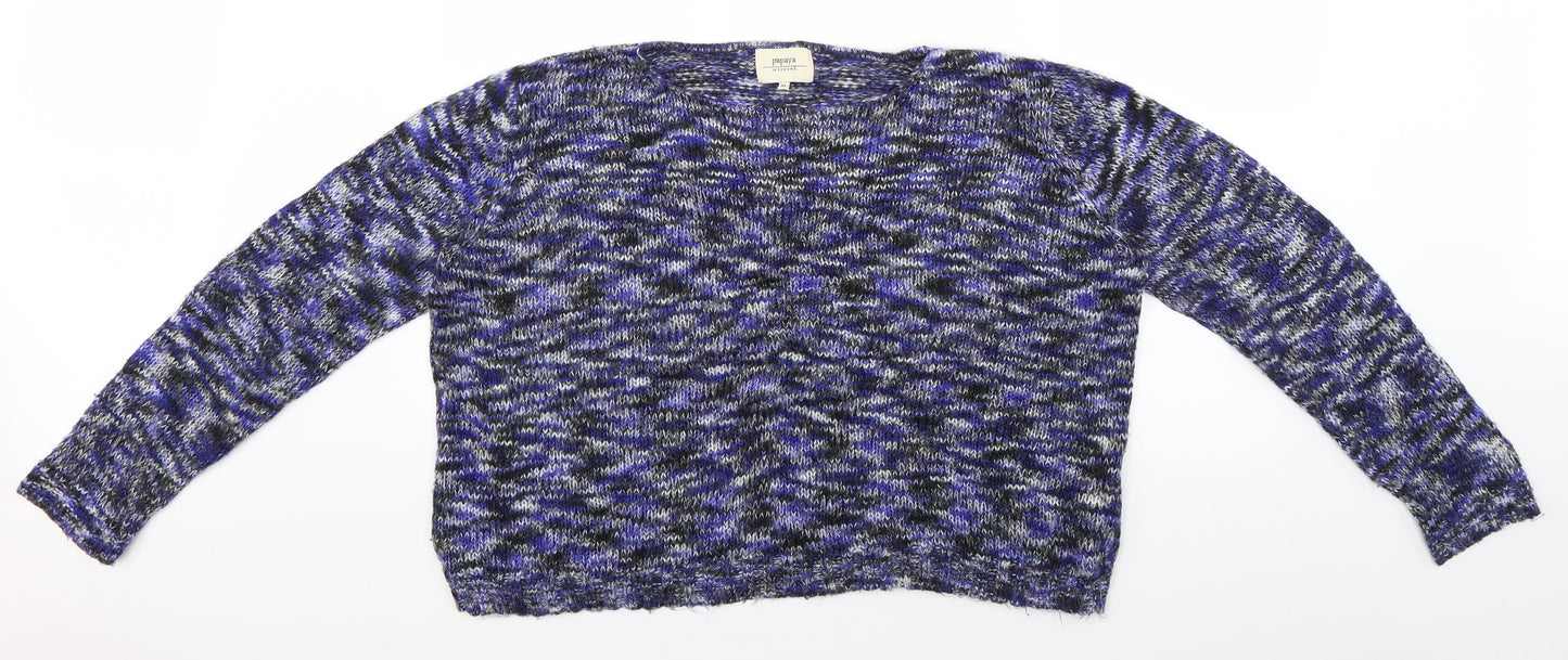 Papaya Womens Blue   Pullover Jumper Size XL