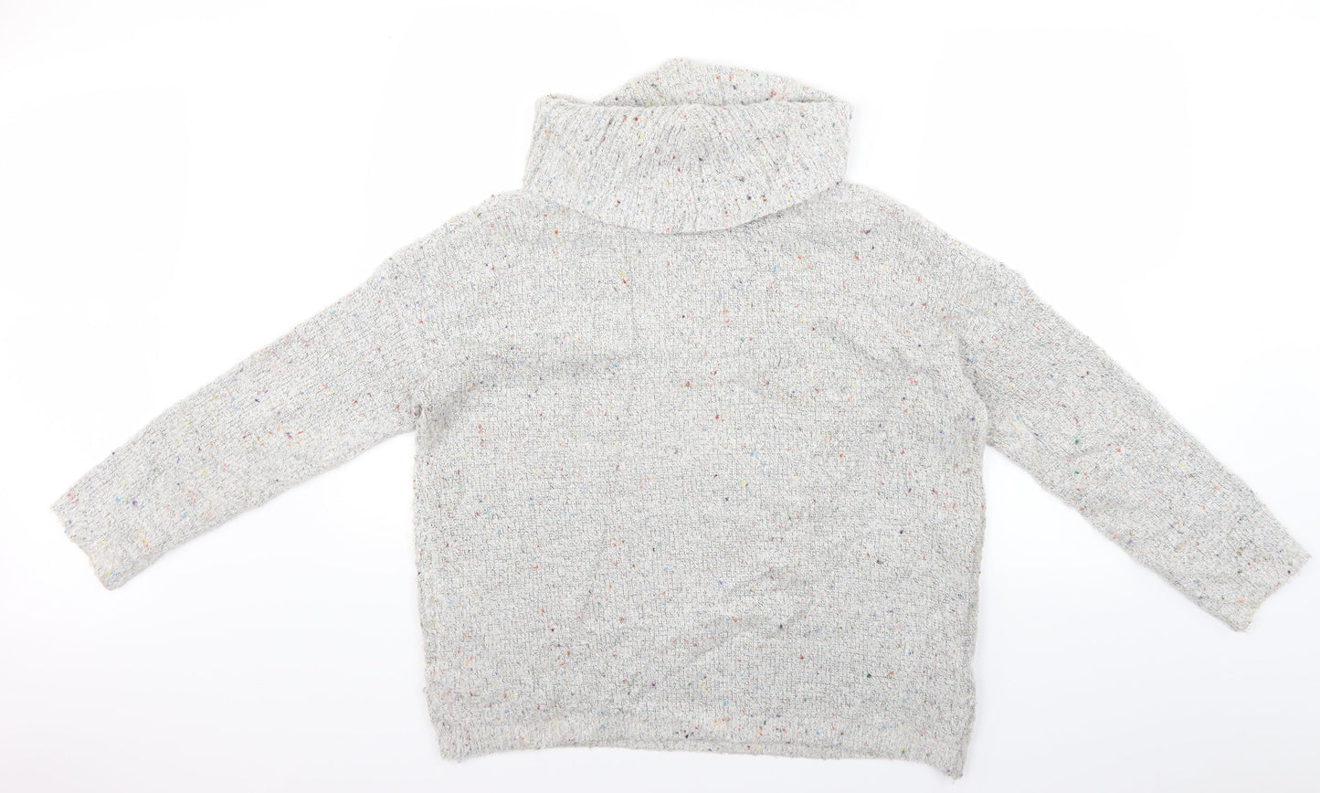 M&Co Womens Grey   Pullover Jumper Size 14