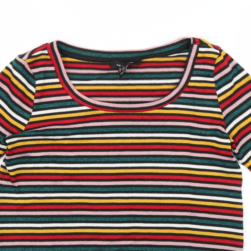 New Look Womens Multicoloured   Pullover Jumper Size 6