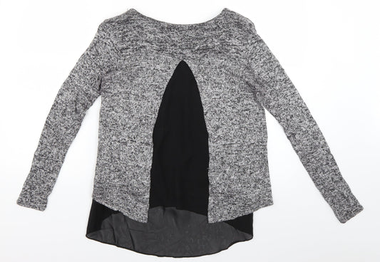 New Look Womens Grey   Basic Blouse Size S