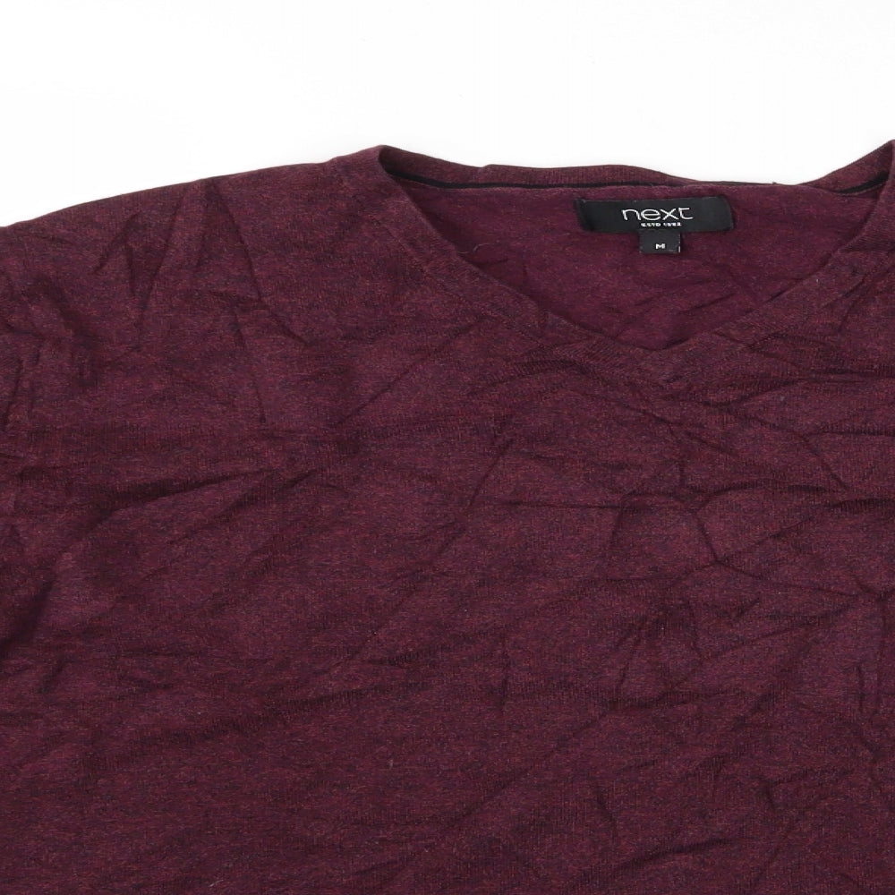 NEXT Mens Purple   Pullover Jumper Size M  - Next Jumper