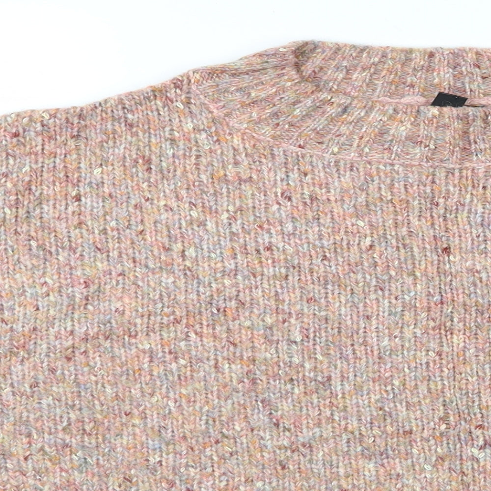 New Look Womens Pink   Pullover Jumper Size L  - New Look