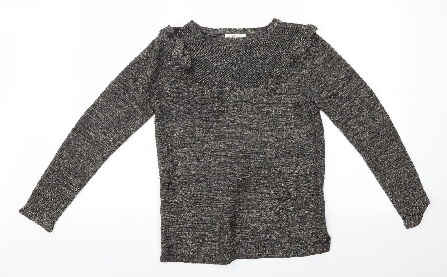 Nine Womens Black   Pullover Jumper Size 12  - Nine Jumper - Glittery