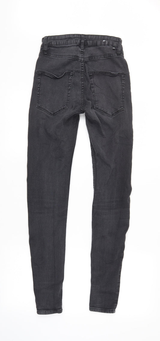 157 Womens Grey   Skinny Jeans Size M L30 in