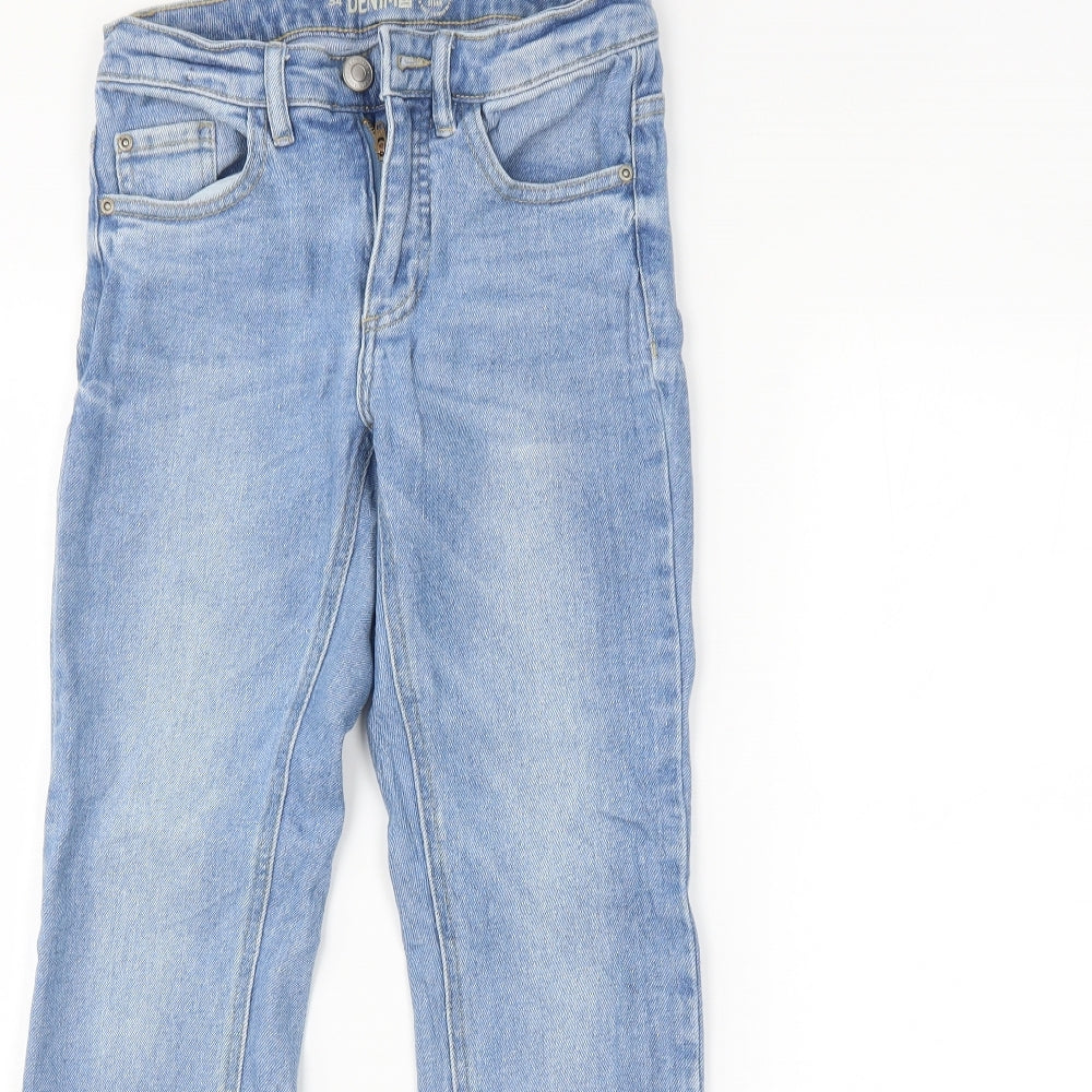 Preworn Womens Blue   Straight Jeans Size 26 in L26 in