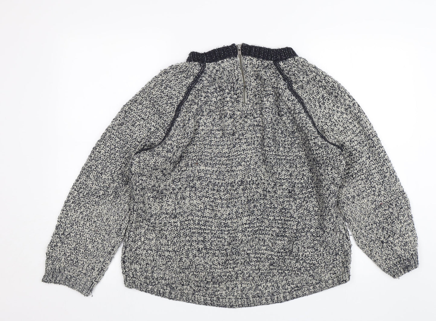 M&S Womens Blue   Pullover Jumper Size 14