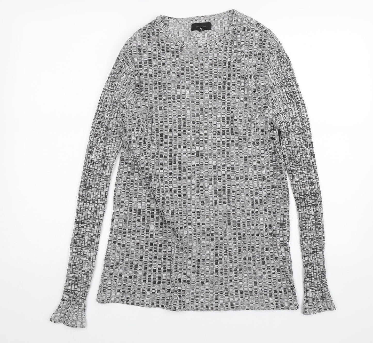 River Island Womens Grey   Pullover Jumper Size M