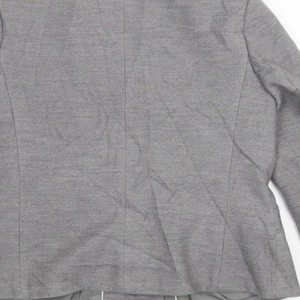 M&S Womens Grey   Jacket  Size 12