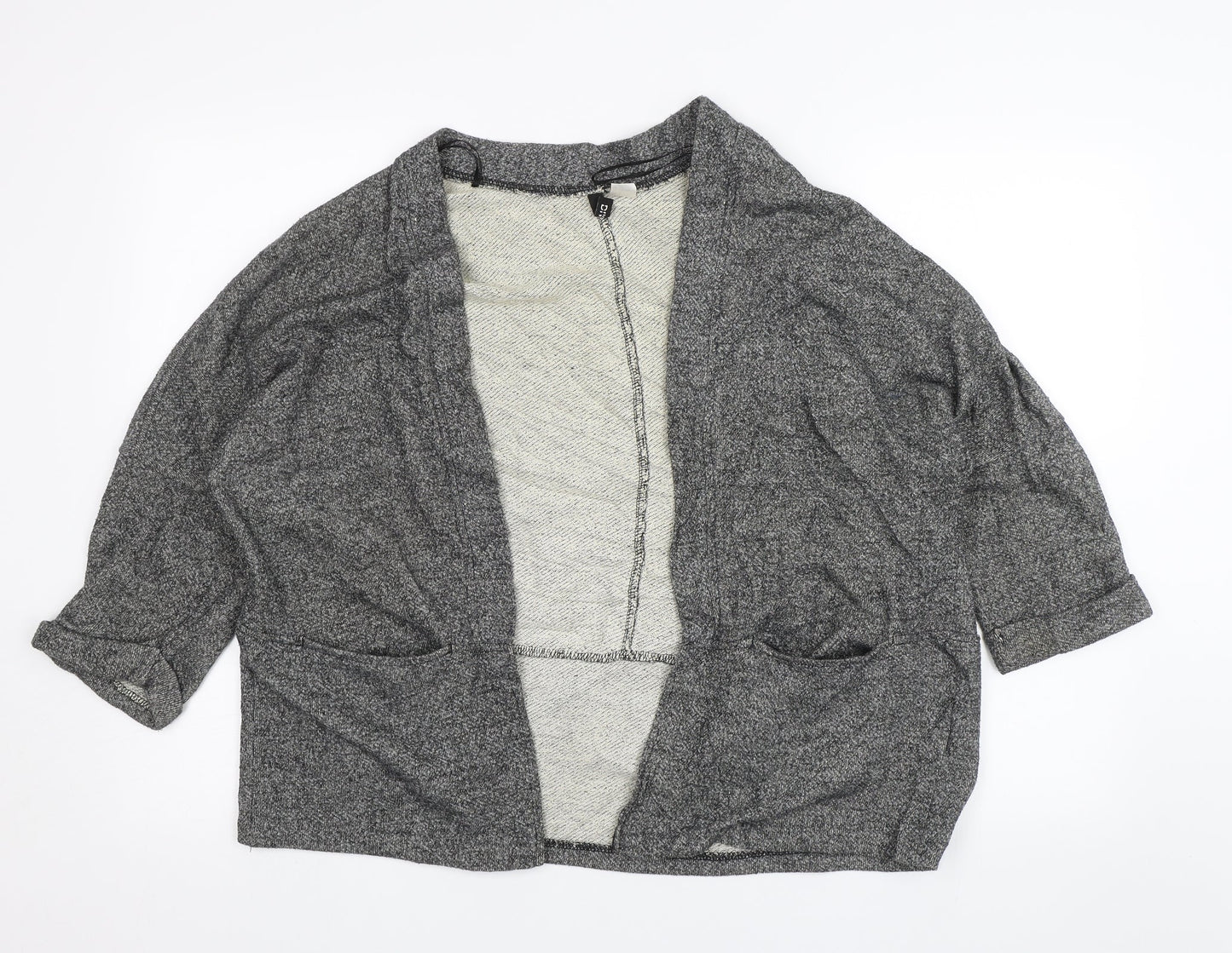 Divided Womens Grey   Cardigan Jumper Size S