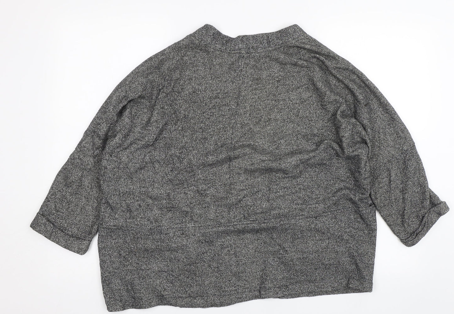 Divided Womens Grey   Cardigan Jumper Size S