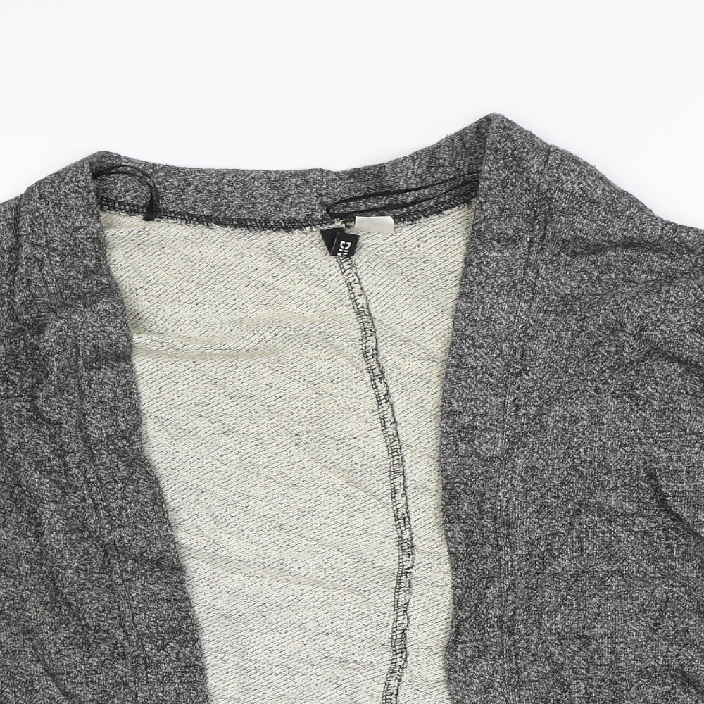 Divided Womens Grey   Cardigan Jumper Size S
