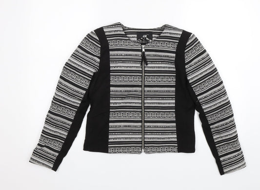 H&M Womens Black   Jacket  Size 6