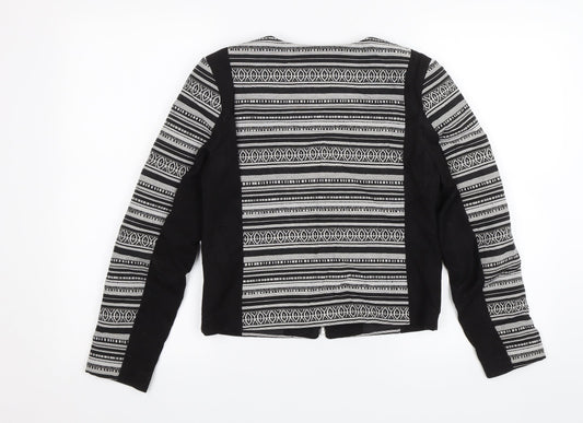 H&M Womens Black   Jacket  Size 6