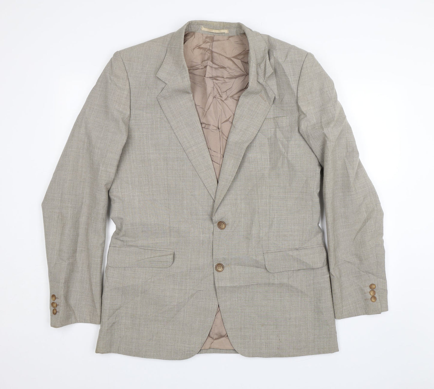 House of Fraser Mens Beige   Jacket Blazer Size 40