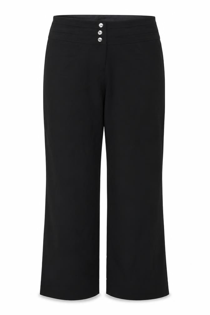 Debenhams Womens Black   Dress Pants Trousers Size 14 L29 in