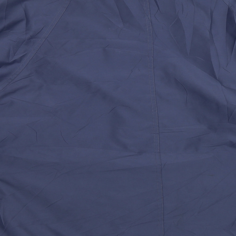 St Michael Womens Blue   Overcoat Jacket Size 16