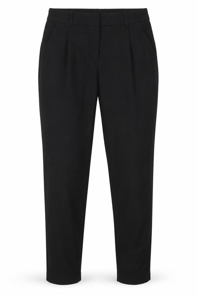 Preworn Womens Black   Dress Pants Trousers Size 10 L25 in