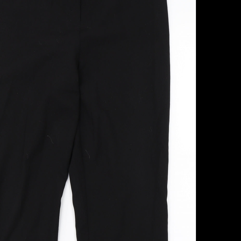 M&Co Womens Black   Dress Pants Trousers Size 16 L27 in