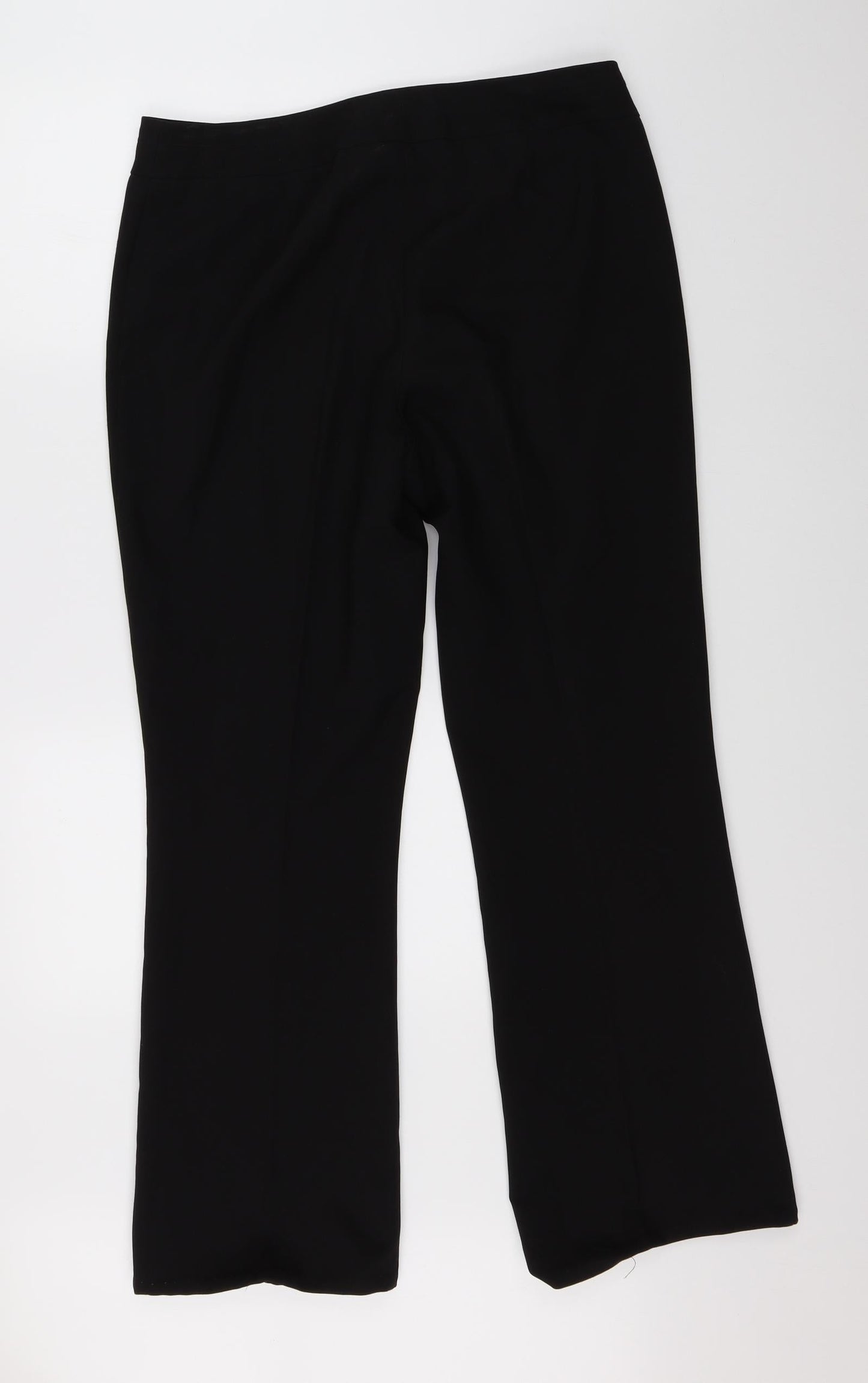 BHS Womens Black   Dress Pants Trousers Size 14 L28 in