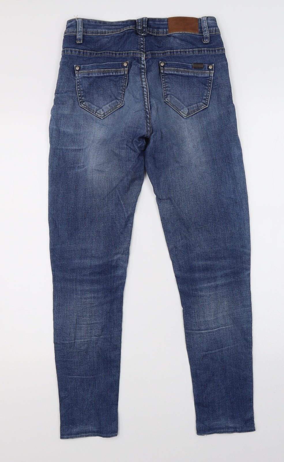 Miss Cherry Womens Blue  Denim Straight Jeans Size 26 in L26 in