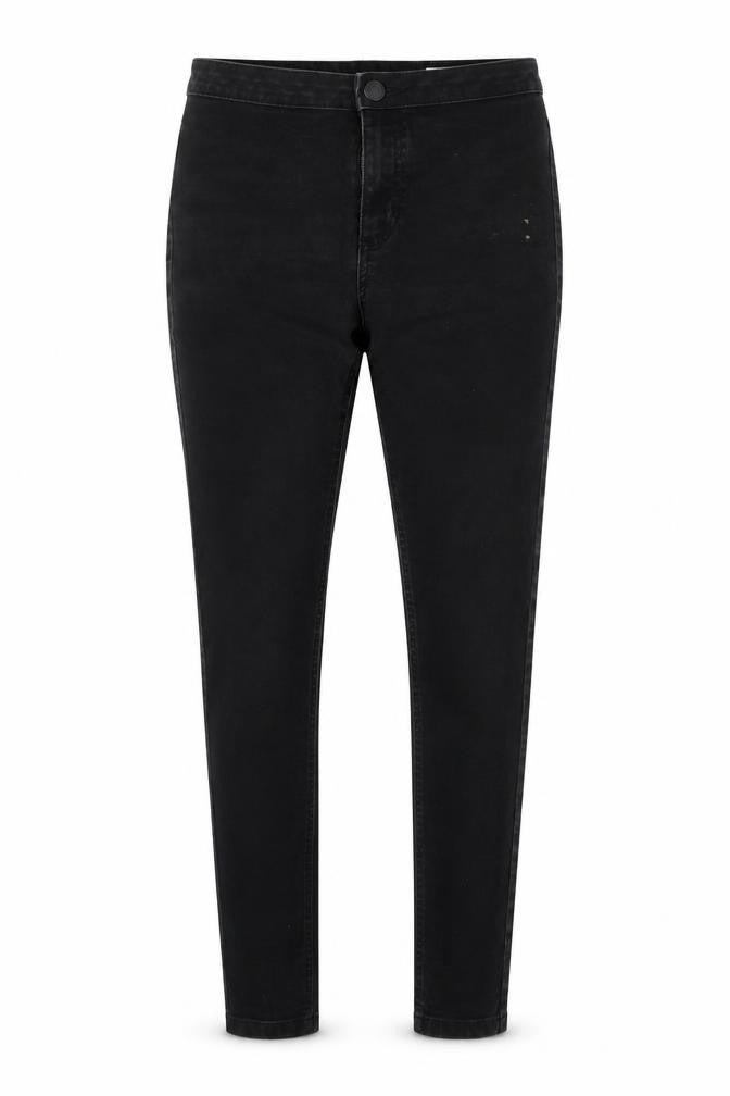M&S Womens Black  Denim Skinny Jeans Size 8 L24 in