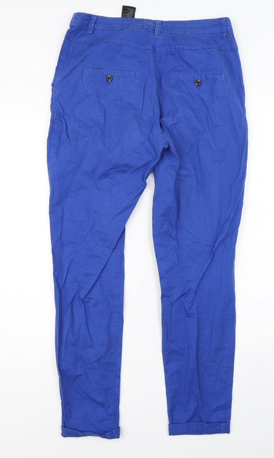 H&M Womens Blue   Straight Jeans Size 8 L26 in