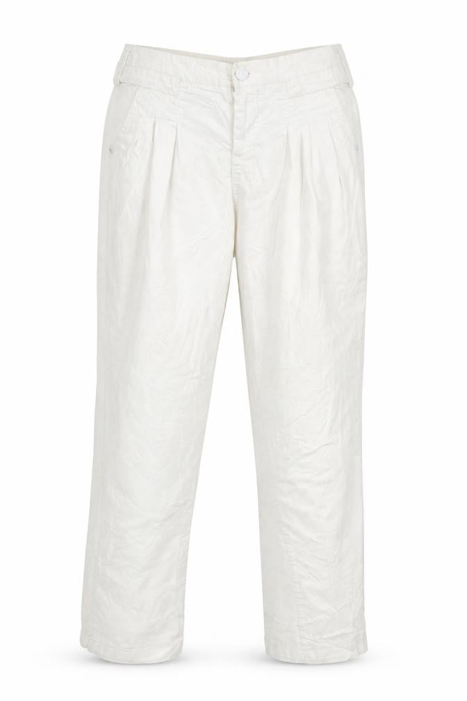 Number One Womens White   Trousers  Size 10 L26 in