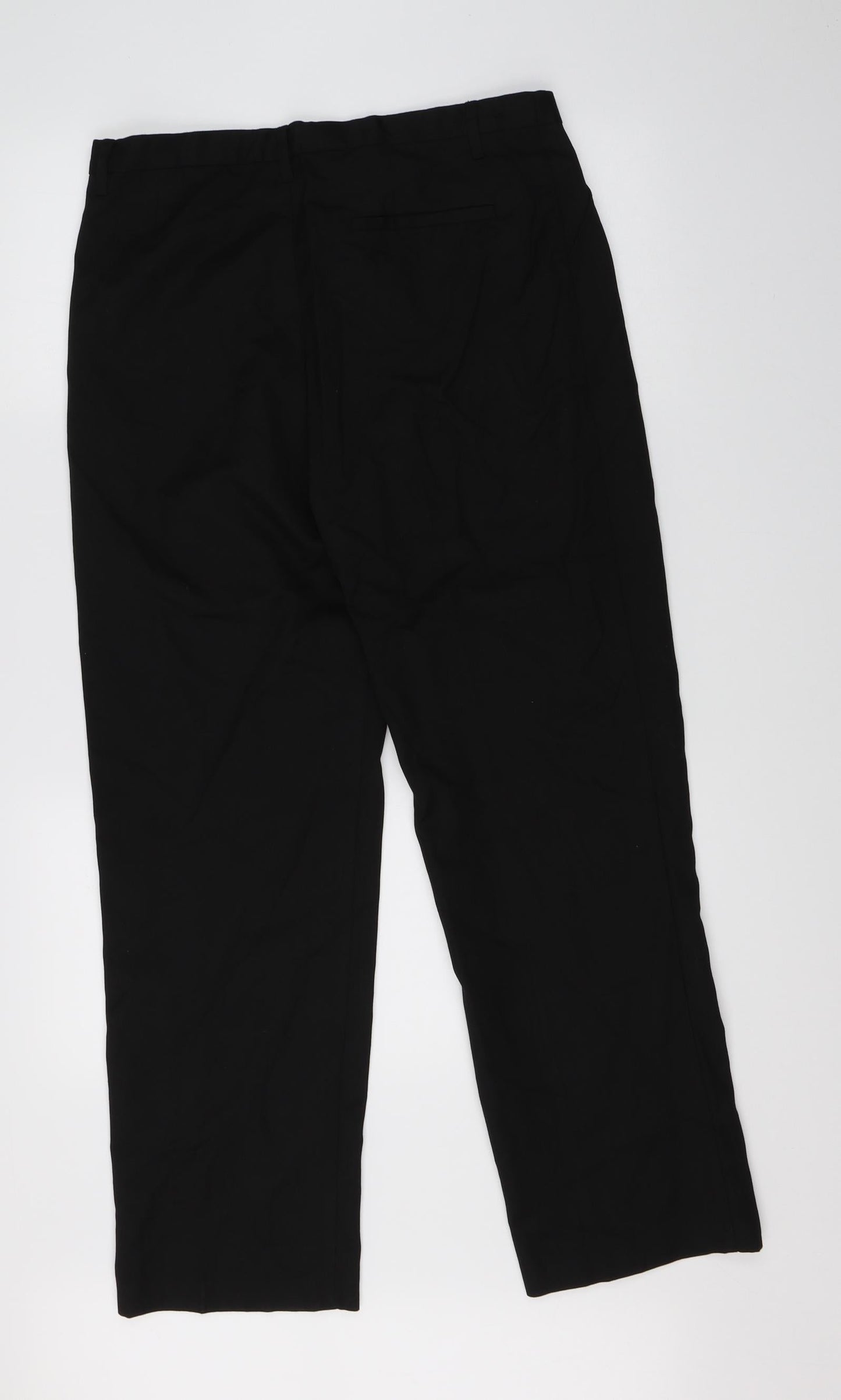 Very Womens Black   Dress Pants Trousers Size 32 in L28 in
