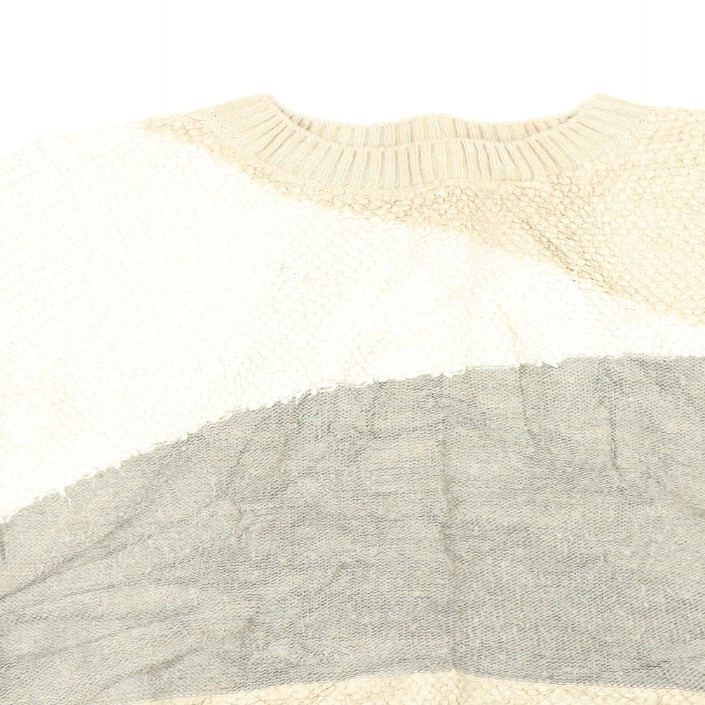 M&Co Womens Multicoloured   Pullover Jumper Size 12
