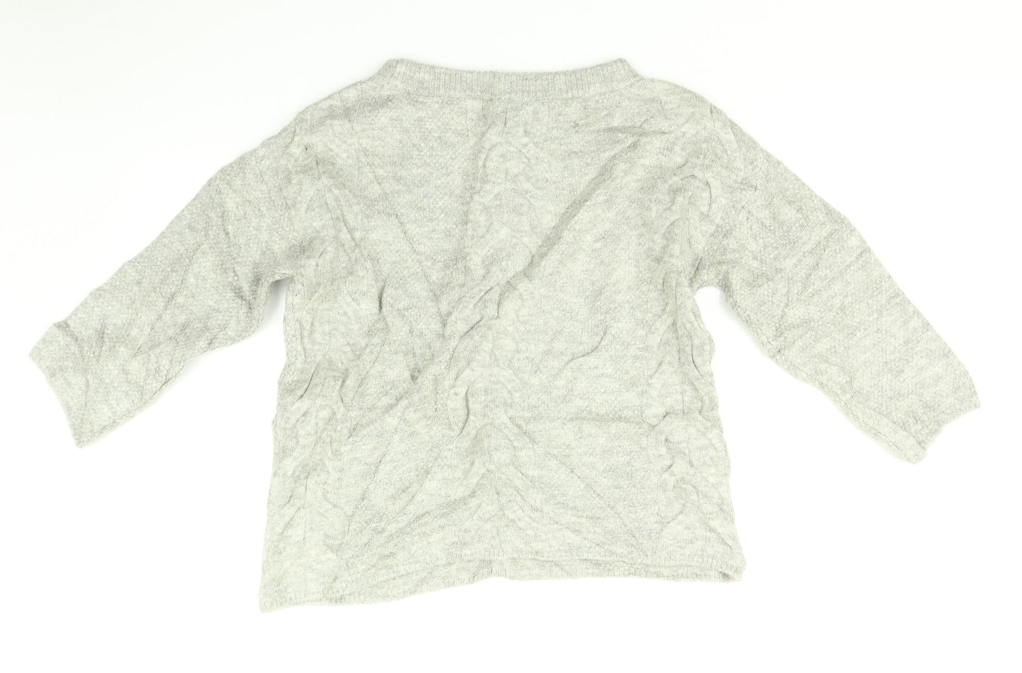 Marks and Spencer Womens Grey   Pullover Jumper Size 8
