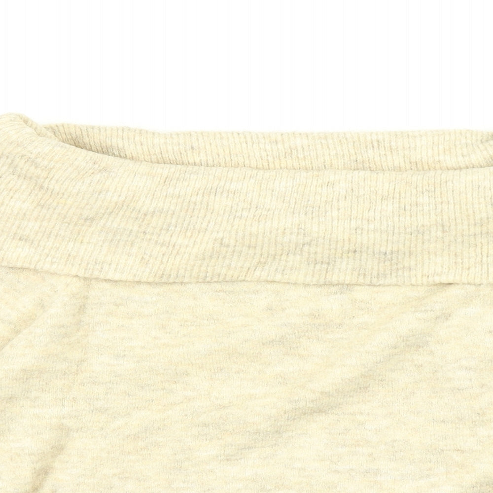 H&M Womens Beige   Pullover Jumper Size XS