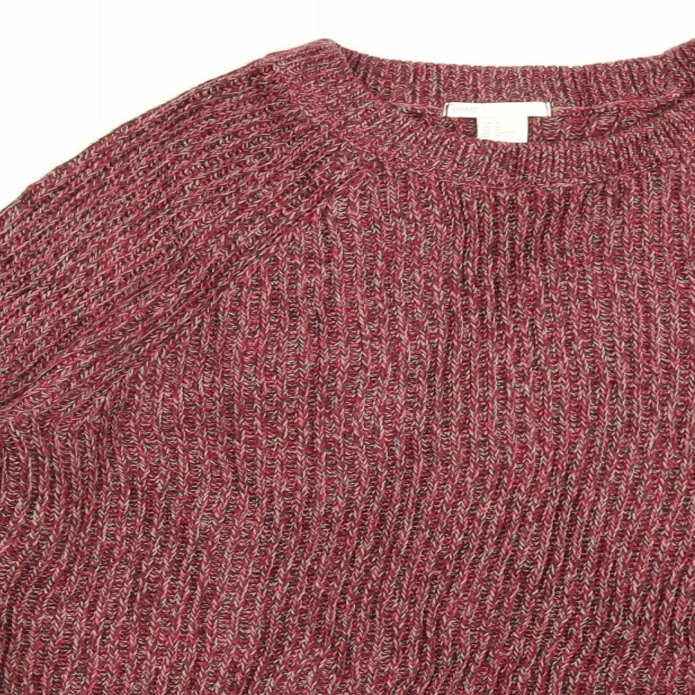 H&M Womens Purple   Pullover Jumper Size M