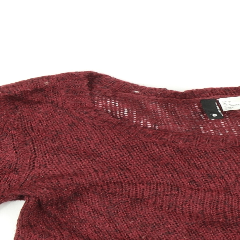 H&M Womens Purple   Pullover Jumper Size 6