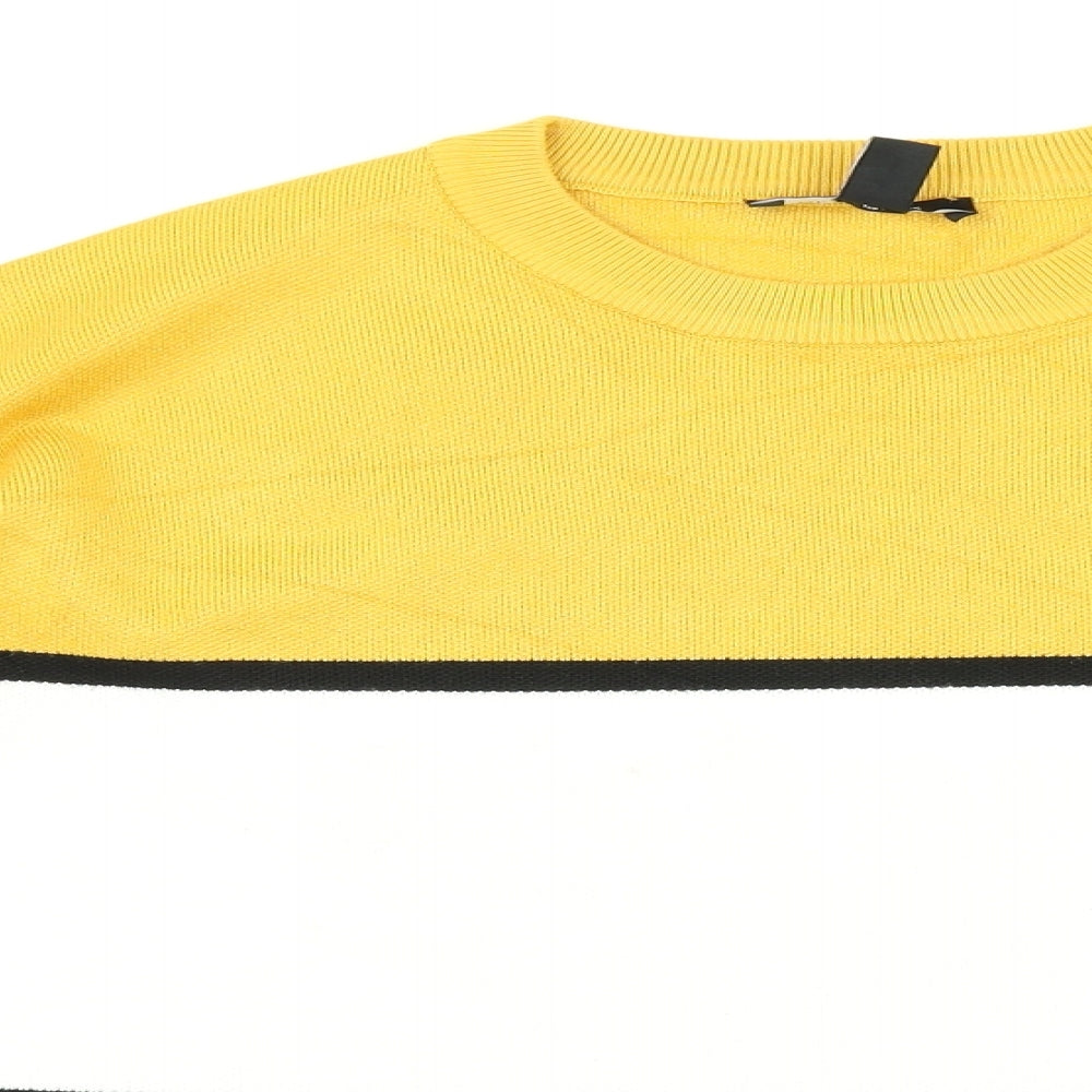 newlook Womens Multicoloured Striped  Pullover Jumper Size M