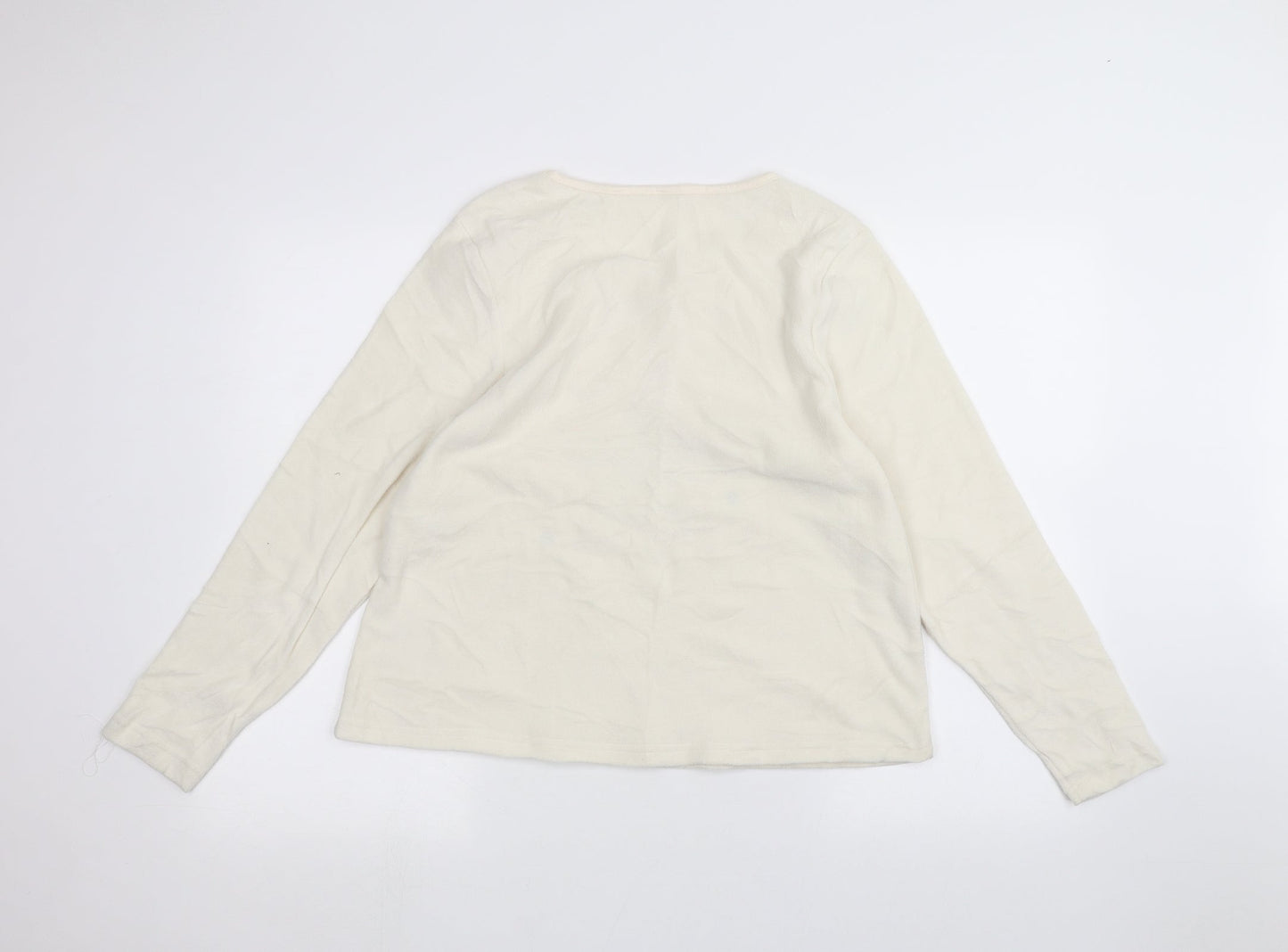 Matalan Womens White   Pullover Jumper Size M