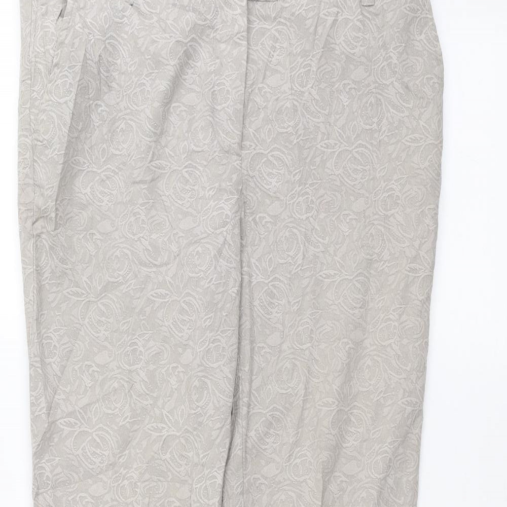 NEXT Womens Grey   Trousers  Size 12 L26 in