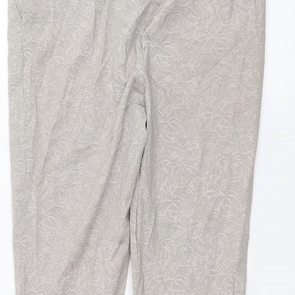 NEXT Womens Grey   Trousers  Size 12 L26 in