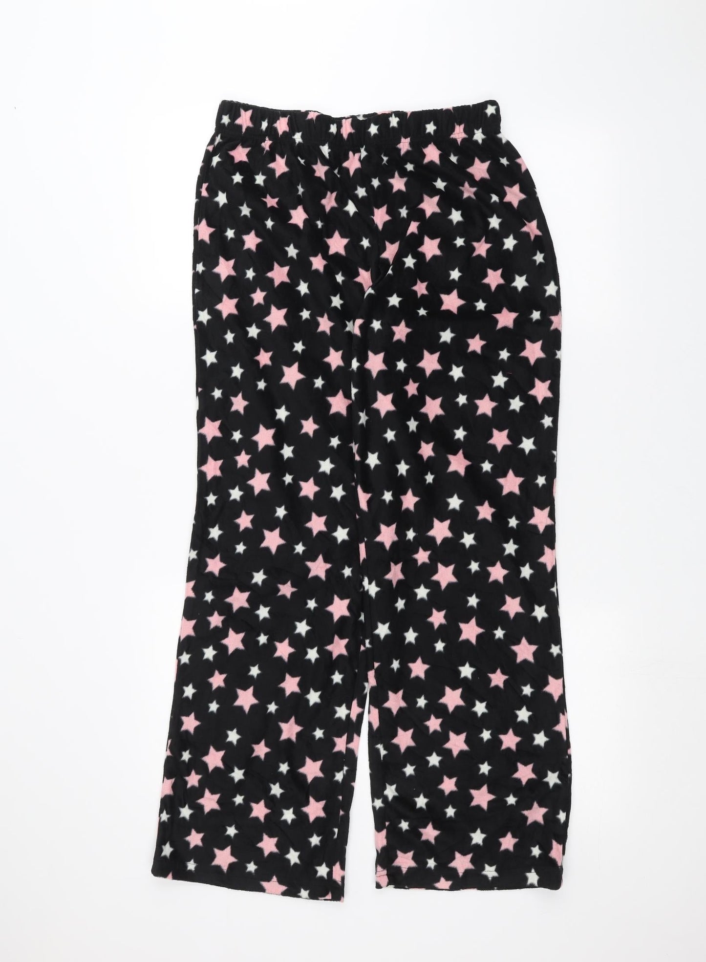 Preworn Womens Black Polka Dot  Trousers  Size M L26 in