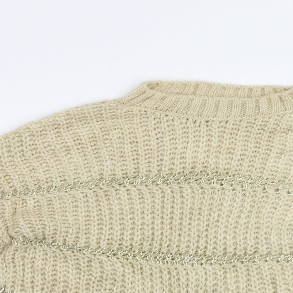 NEXT Womens Beige   Pullover Jumper Size M