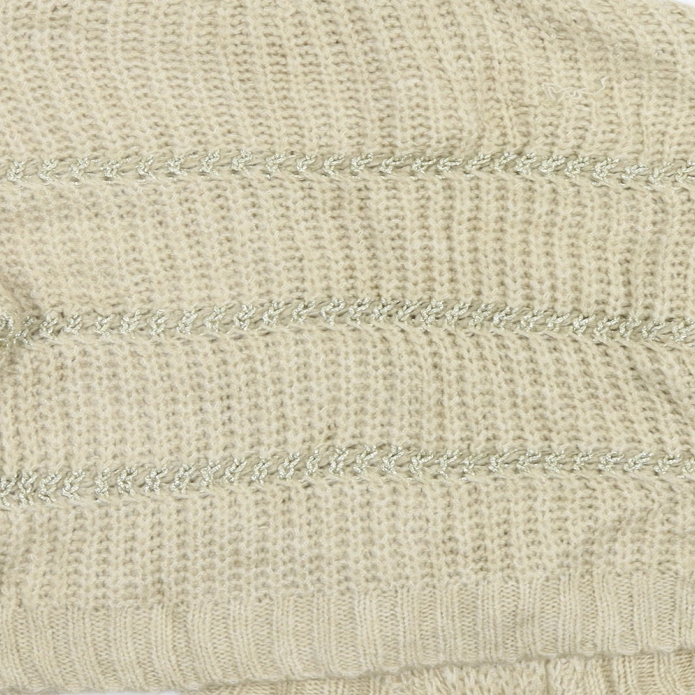 NEXT Womens Beige   Pullover Jumper Size M