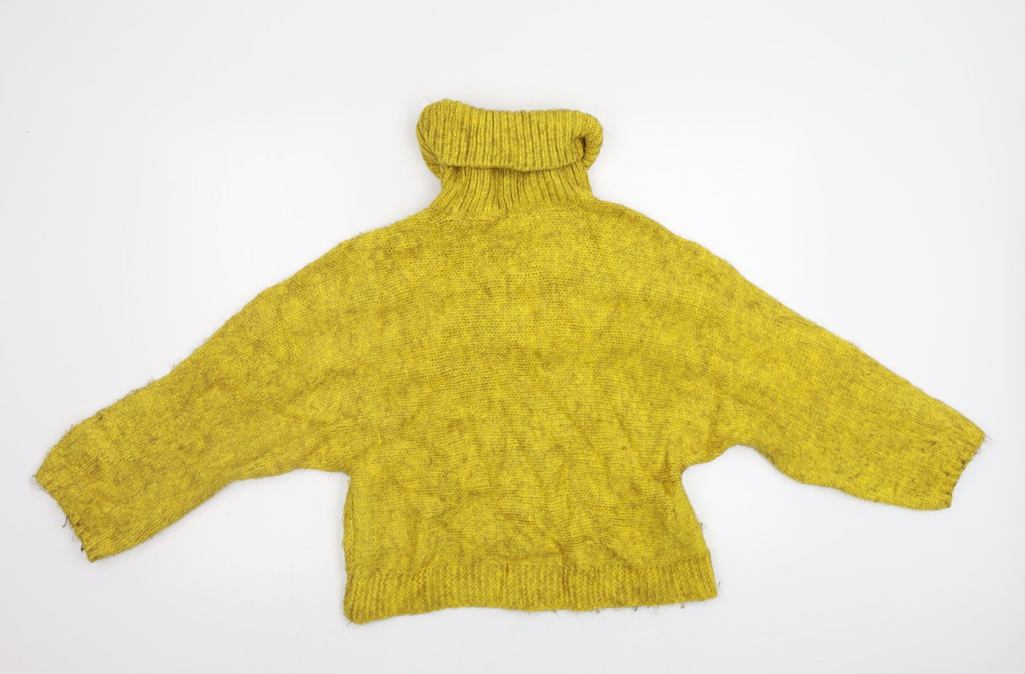 M&S Womens Yellow   Pullover Jumper Size S