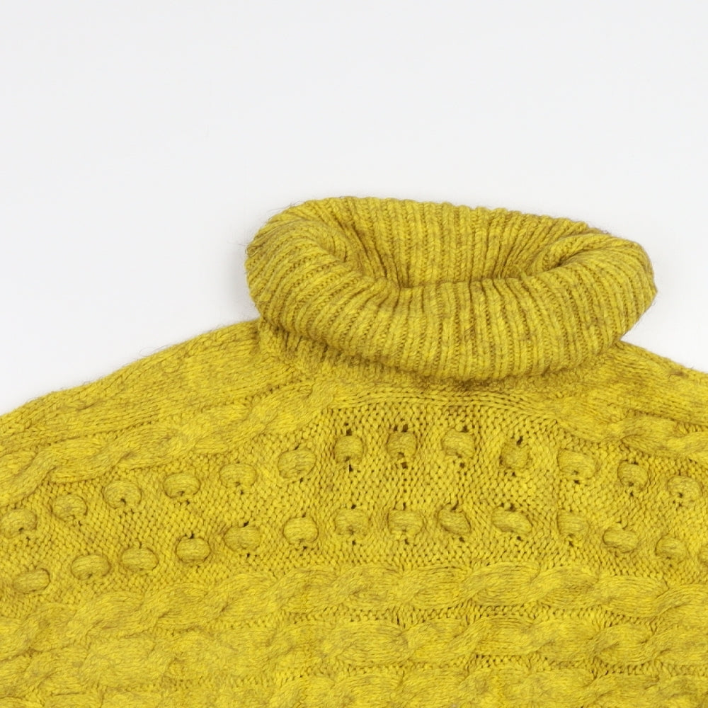 M&S Womens Yellow   Pullover Jumper Size S
