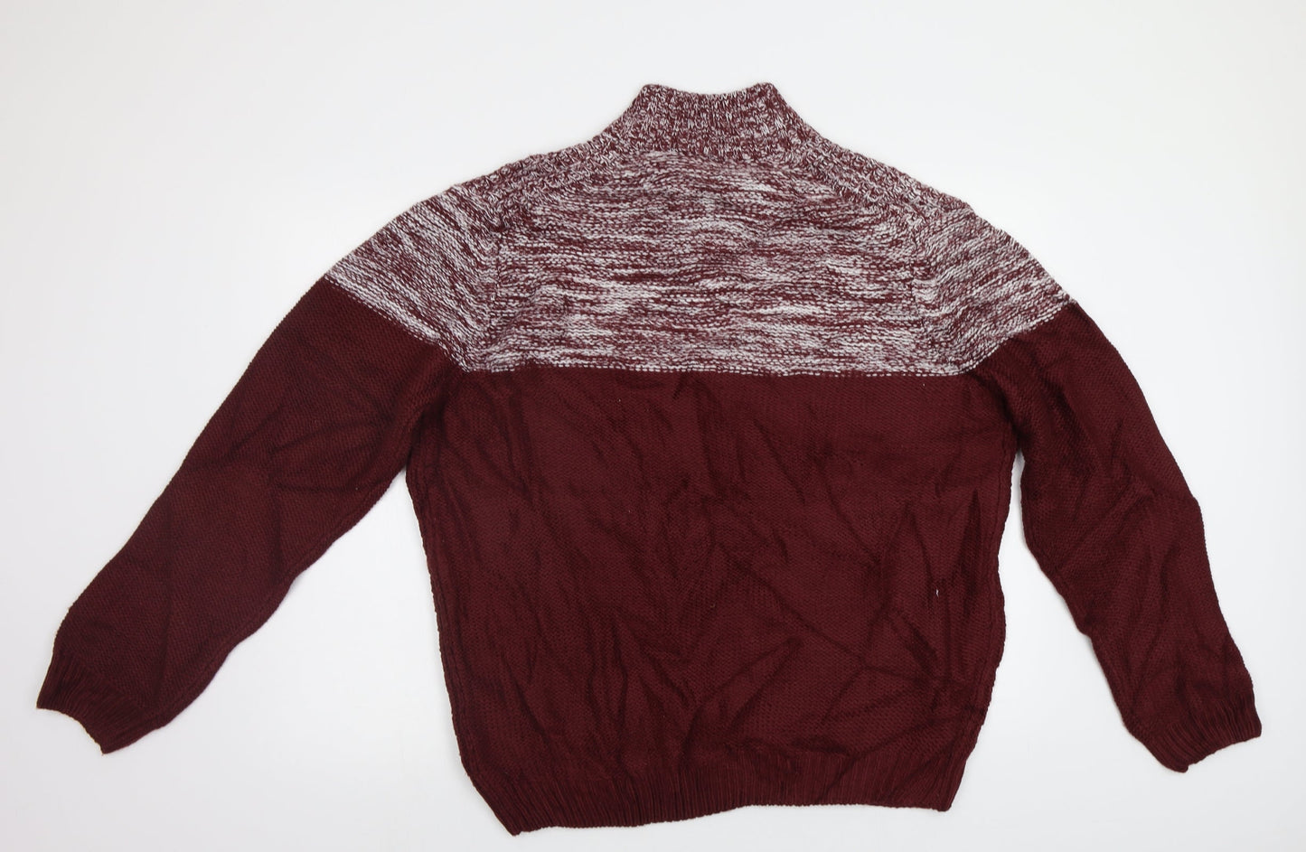 M&Co Womens Red   Pullover Jumper Size XL