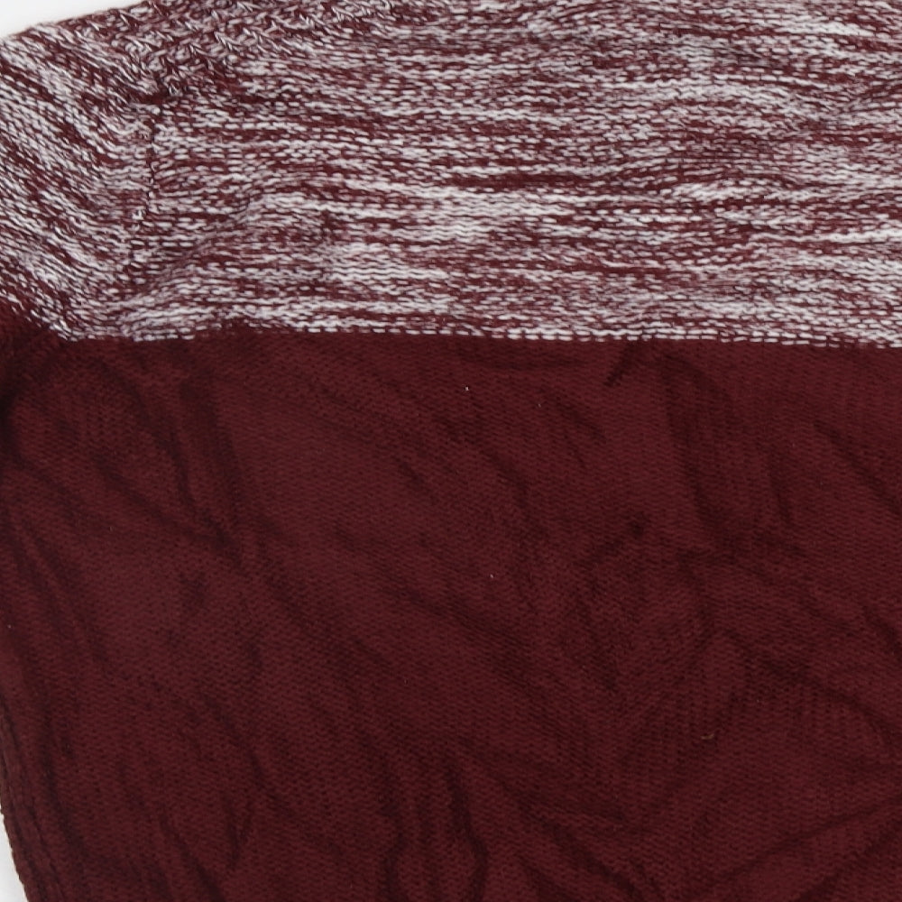 M&Co Womens Red   Pullover Jumper Size XL