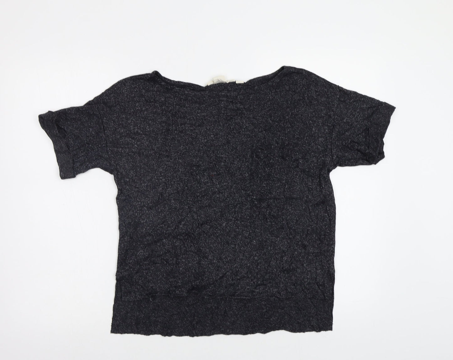 H&M Womens Grey   Basic T-Shirt Size S